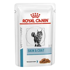 ROYAL CANIN Cat Skin & Coat  24 x 85 g drėgnas ėdalas suaugusioms katėms su jautria oda
