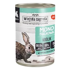 Wiejska Zagroda Cat Monoprotein drėgnas maistas katėms 12 x 400 g, 400 - 499 g — 3 nuotrauka