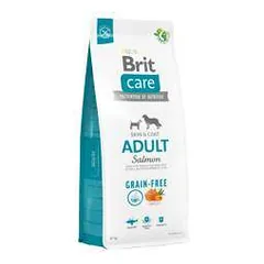 Brit Care Grain-free Adult Salmon begrūdis, sausas maistas šunims, 12 kg