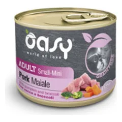 Oasy Grain Free Adult Small & Mini Pork konservai su kiauliena šunims