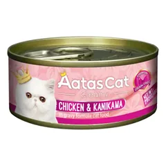 Aatas Cat Creamy Chicken&Kanikama 80g.