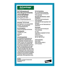 Advantage® 100 šunims, 4-10 kg, Ekonominė pakuotė: 2 x 4 pipetės x 1,0 ml — 2 nuotrauka