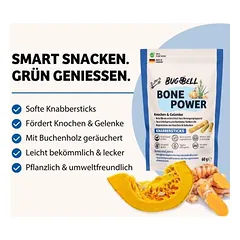 BugBell kramtomosios lazdelės Bone Power, skanėstai šunims, 50 - 79 g — 4 nuotrauka