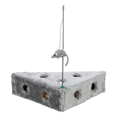 Trixie Cat’s Chees Brain Toy interaktyvus flisinis žaislas katėms, 36x26x8 cm — 4 nuotrauka