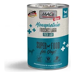 MAC's DOG - Monoprotein drėgnas maistas šunims, skardinė 6 x 400 g — 2 nuotrauka