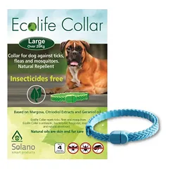 Solano Ecolife antiparazitinis antkaklis šunims virš 20 kg photo