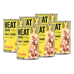 JOSERA Meatlovers Menu Vištiena su morkomis 6x400g