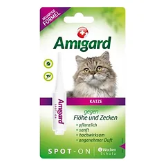 Amigard Spot-on katėms, 3x1,5 ml — 2 nuotrauka