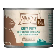 MjAMjAM Pur drėgnas maistas katėms, ekonominė pakuotė 24 x 200 g — 2 nuotrauka