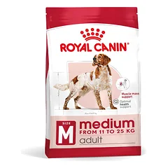 ROYAL CANIN Medium Adult 15 kg sausas ėdalas suaugusiems vidutinių veislių šunims 