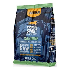 PRIMAL SPIRIT IBERIAN PORK&SARDIN Pašaras Šunims Su Sardine 12kg, 12 kg — 2 nuotrauka