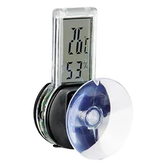 Trixie SP Digital Thermo/Hygrometer su siurbtuku terariumams, 3×6 cm