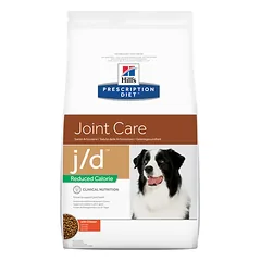 Hill’s Prescription Diet Canine j/d Reduced Calorie Joint Care Sausas maistas šunims sąnarių sveikatingumui ir svorio kontrolei (su vištiena) 12 kg