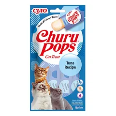 CHURU Cat Pops Tuna tyrelė su tunu katėms, 60 g