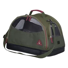Duvo+ Transporttasche Paris Casual 3in1 grün für Katzen
