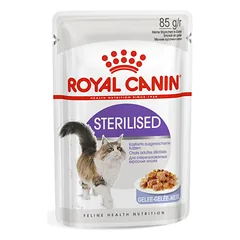 Royal Canin Sterilised In Jelly konservai sterilizuotoms katėms, žele, 85g