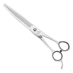 Geib Crab Level 2 Thinning - professional single-sided thinning shears made of Japanese stainless steel, 48 teeth, 8" — 4 nuotrauka