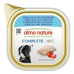 Almo Nature HFC Complete Dogs Menkė su Pomidorais drėgnas maistas suaugusiems šunims, 150 g