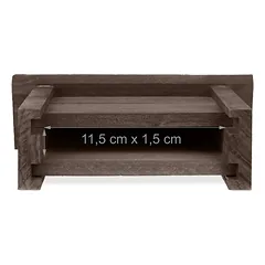 Šikšnosparnių namelis Relaxdays, 29 × 18 × 6 cm — 5 nuotrauka