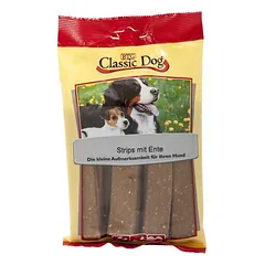 Classic Dog Snack Strips mit Ente 20er (14er Pack)