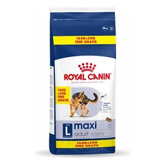 Royal Canin Maxi Adult 15 kg + 3 kg = 18 kg