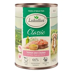 Lukullus Naturkost begrūdis bandomasis rinkinys, drėgnas maistas šunims 6 x 400 g, 400 - 499 g — 2 nuotrauka