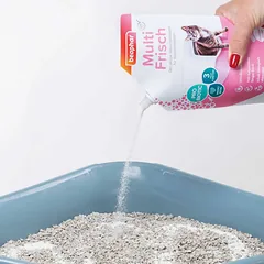 Beaphar Odour Killer Orchidee dezodorantas kačių tualetui, 400 g — 3 nuotrauka