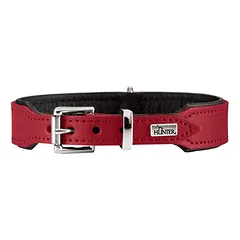 HUNTER Hundehalsband Basic, HUNTER Hundehalsband Basic Größe: S-M, Farbe: braun/schwarz, Halsumfang: 34 - 38 cm, Breite: 2,6 cm — 3 nuotrauka