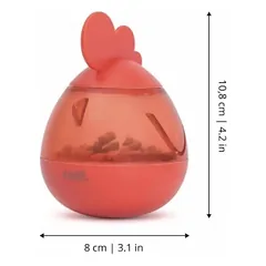 Žaislas katei skanėstų dozatorius Gaidžiukas, Catit Pixi Rooster — 3 nuotrauka
