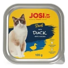 JosiCat Paté with Duck paštetas katėms su antiena, 100 g.