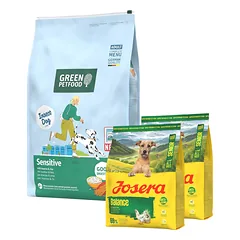 GREEN PETFOOD InsectDog Sensitive 10 kg jautriems šunims su vabzdžiais ir ryžiais + 2 x 900 g maisto NEMOKAMAI