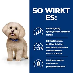 Hill's Prescription Diet z/d Food Sensitivities Mini, sausas maistas šunims, 5 - 9,9 kg — 5 nuotrauka