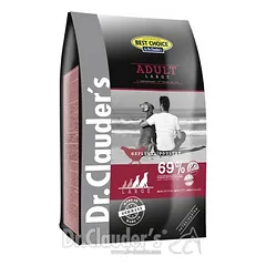 DR. CLAUDER’S SAUSAS MAISTAS SUAUGUSIEMS DIDELIŲ VEISLIŲ ŠUNIMS 12,5 kg