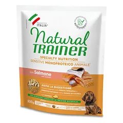 NT DOG SENSITIVE NO GLUTEN PUPPY&JUNIOR MINI SALMON (lašiša) 800g (8)