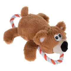 Hundespielzeug Bär mit Tau
