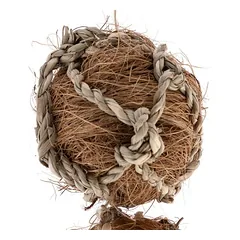 TIAKI kokoso pluošto kamuoliukai, 2 vnt. rinkinys, Ø 6 cm — 3 nuotrauka