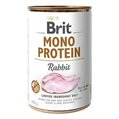 BRIT CARE wet Mono Protein Rabbit 400 g parduotuvėje alphazoo.lt