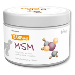 BARFeed MSM maisto papildas mažina uždegiminius procesus 150 g