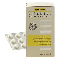 Diafarm vitaminas C šunims ir katėms N90