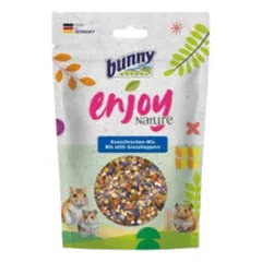 Bunny Enjoy Nature Mix su džiovintais žiogais pašaro papildas graužikams