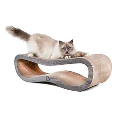 Canadian Cat Company draskymo lenta ORBIT, draskymo kartonas, L 84 x B 24 x H 23 cm - balta — 5 nuotrauka