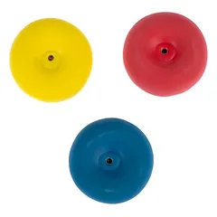 zooplus Basics žaislas šunims Emoji lateksiniai kamuoliukai, 3 vnt. rinkinys (po Ø 5 cm) — 2 nuotrauka