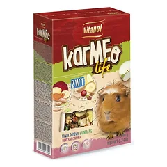 Vitapol maistas jūrų kiaulytėms 2in1 vaisiai - daržovės 340 g