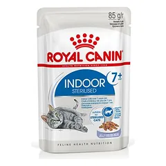 Royal Canin Indoor Sterilised 7+ drebutyje, drėgnas maistas katėms — 2 nuotrauka