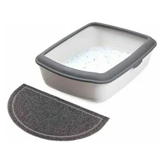 TRIXIE pusapvalis PVC kraiko dėklo kilimėlis, PVC, 41x25 cm, (2 vnt. pakuotė) — 4 nuotrauka