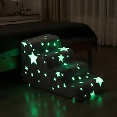 Putplasčio šunų laiptai, 4 pakopos, 30 kg, 60 × 40,5 × 39 cm / 80 × 42 × 48 cm — 3 nuotrauka