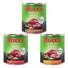 Rocco gemischte Probierpakete 6 x 800 g