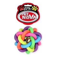 PET NOVA žaislas šuniui atomas su skamb. XL 10.5cm 2vnt