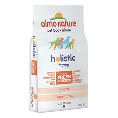Almo Holistic Medium Puppy su višta ir ryžiais, sausas maistas šuniukams — 3 nuotrauka