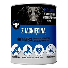 Mr.BIG ėrienos gabaliukai padaže šunims 6x400g